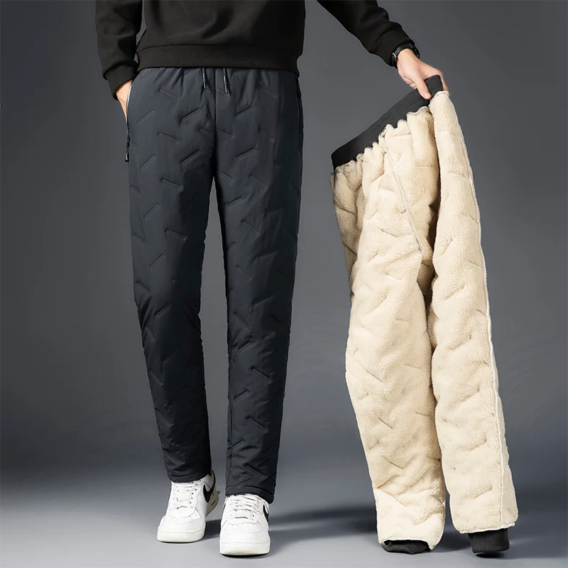 Warm Winter Thicken Sweatpants Men - Image 3